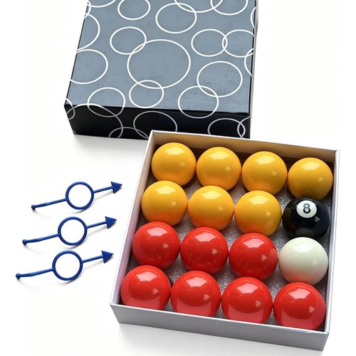 Piece pool ball set - 16-piece,